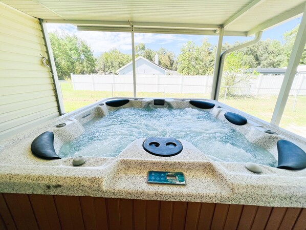 Bubbelpool utomhus