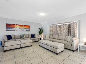Sink into the plush cushions and feel the stresses of the day melt away as you lounge in style.