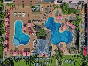 Swimming pool area