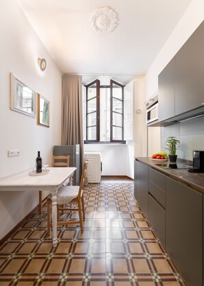 Kitchen and dining room