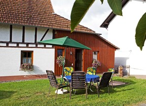 Sitzecke im Garten