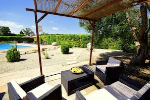 Ausblick pool