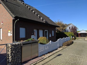 Auffahrt zum Ferienhaus