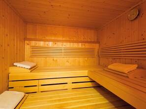Saunabereich mit Dusche