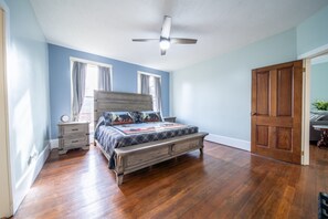 King Bed on first level