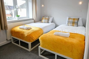 Bedroom 2 Zip and lock beds join together to make a double