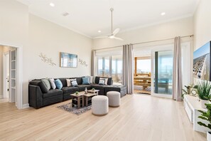 003 Purple Paradise Pet Friendly Living Room