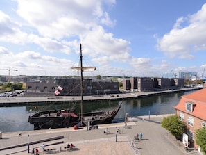 Ohlerich Speicher App. 25 - Blick aus dem Appartement auf den alten Hafen
