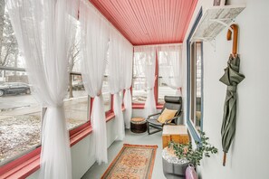 Furnished Sunroom | 1st Floor