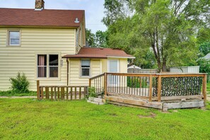 House Exterior | Deck | Private Yard w/ Garden