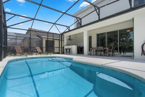 Pool Heat - $35 per day with 5-minimum consecutive days or $140 for 1-4 nights
