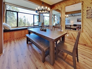 Full Dining Room for Meals with Family and Friends