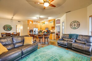 Living Room | Central Air Conditioning & Heating