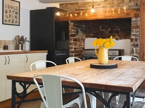 Kitchen/diner | Puffin House - Blegberry Farm, Hartland