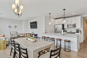 Dining Area + Kitchen for Family Meals