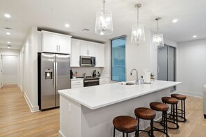 Full Kitchen with Major Appliances, Cookware. and Coffee Supplies