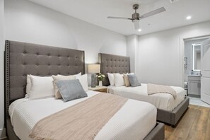 Bedroom with Two Queen Beds + Ensuite Bathroom