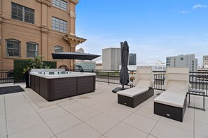 Patio Area with Stunning Views + Hot Tub