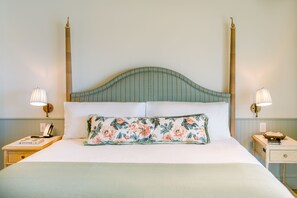 Settle into a peaceful escape where soft linens and quiet design create a restful rhythm.