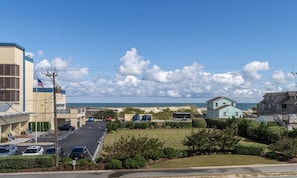 Direct ocean view from top deck
