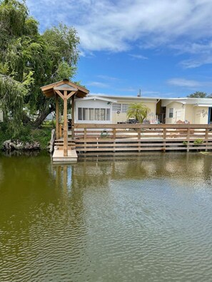 Serene lakefront views, perfect for your morning coffee or evening unwind.