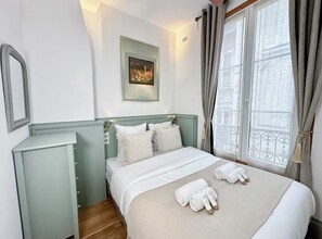 Comfortable room with bed linen included