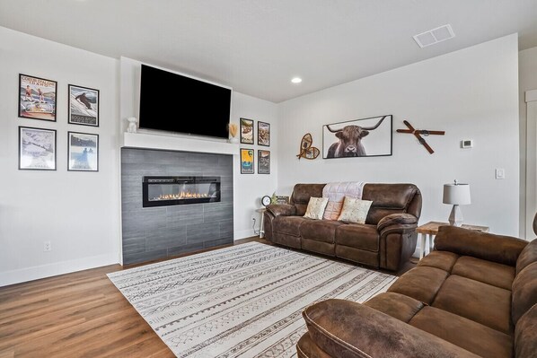 Cozy and comfortable living area