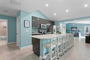 Kitchen in the 4 bedroom unit