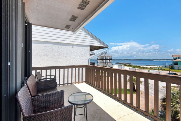Balcony seating