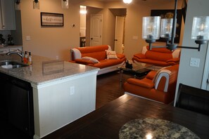 Eating Area Facing Living Room