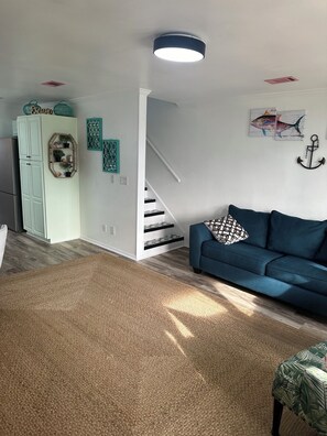 Staircase to the upper floor.