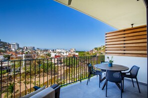 Stunning view from the condo's private balcony