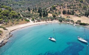 Explore scenic beaches and private swimming spots just a short drive away. -12km

