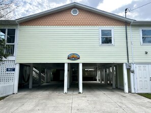 Side of House with Under House Parking