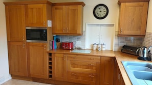 spacious kitchen