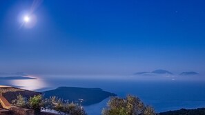 Moonlit view of the Ionian Sea!