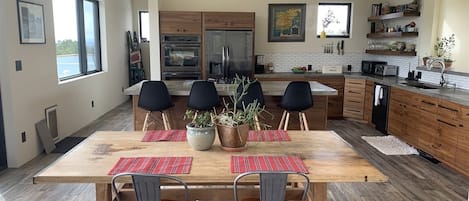Dine, cook, and relax with your whole crew here