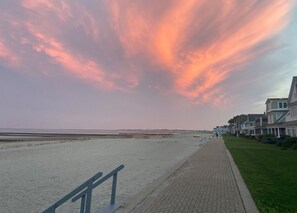 Beachfront boardwalk
