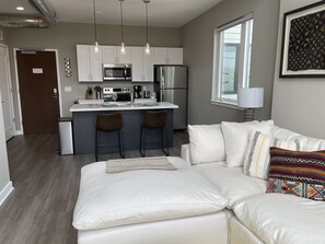 Living Room Looking Towards Kitchen