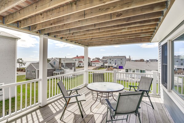 Narragansett Vacation Rental | 3BR | 3.5BA | 2,500 Sq Ft | Stairs Required