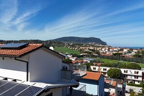 Blick von der Unterkunft
