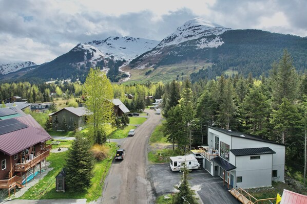 Views of Mt Alyeska and Max's