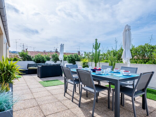 Restaurang utomhus