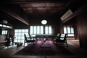 Living room and cat