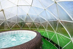 Bubbelpool inomhus