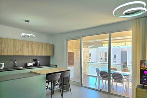 Living and dining room