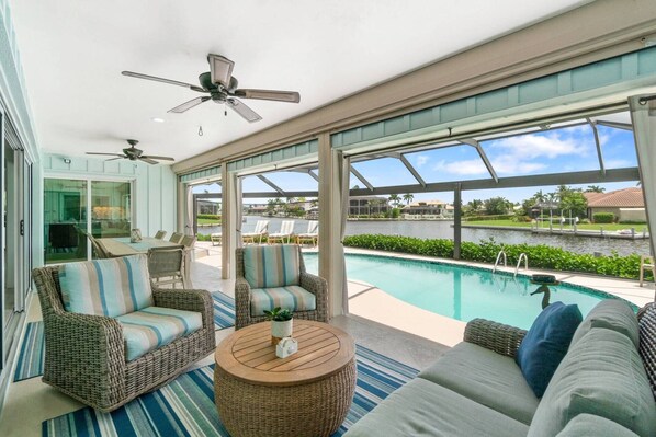 Seaside Serenity offers outdoor living at its finest