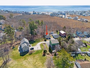 Aerial Views! This home is located just minutes to North Beach!