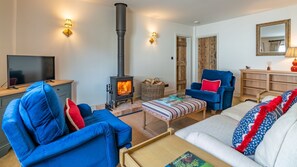 The snug is a welcome space to relax in