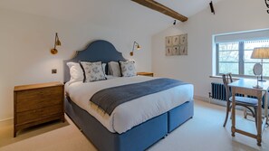We love the rustic feel to Bedroom One